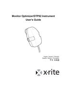 X-Rite DTP92 Guia Del Usuario