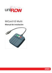 NT-ware uniFLOW MiCard V3 Multi Manual De Instalación