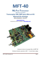 EA3GCY MFT-40 Manual De Montaje