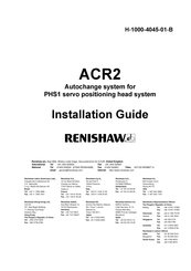 Renishaw ACR2 Guia De Instalacion