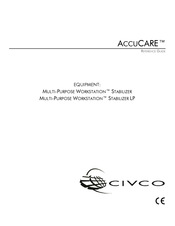 Civco ACCUCARE MULTI-PURPOSE WORKSTATION STABILIZER LP Manual De Instrucciones