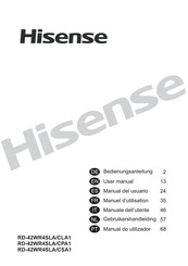 Hisense RD-42WR4SLA/CLA1 Manual Del Usuario