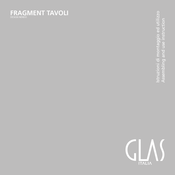 Glas Italia FRAGMENT TAVOLI Manual De Instrucciones