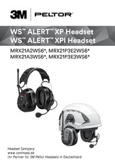 3M Peltor WS Alert XP Manual De Instrucciones