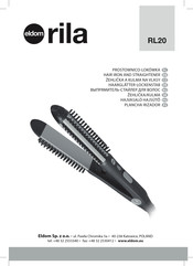 Eldom rila RL20 Manual De Instrucciones