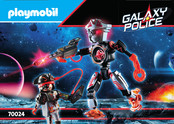 PLAYMOBIL GALAXY POLICE 70020 Manual De Instrucciones