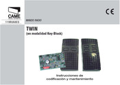 CAME TWIN Manual De Instrucciones