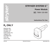 Stryker SYSTEM G 7309-120-000 Instrucciones De Uso