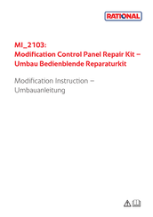 Rational 87.01.822S Instrucciones De Modificación