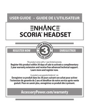 Accessory Power ENHANCE SCORIA Manual Del Usuario