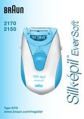 Braun Silk-epil EverSoft Deluxe 2150 Manual Del Usuario