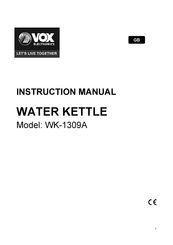 VOX electronics WK-1309A Manual De Instrucciones