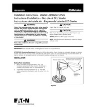 Eaton Metalux IB519013EN Instrucciones De Instalación