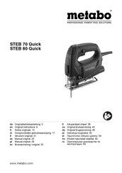 Metabo STEB 70 Quick Manual Original