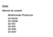 Epson EB-1915 Manual De Usuario