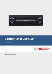 Bosch ControlPanel CM-X 19 Instrucciones De Uso