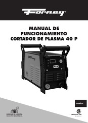 Forney 40 P Manual De Funcionamiento