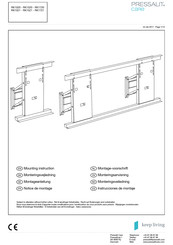 Pressalit Care RK1720 Instrucciones De Montaje