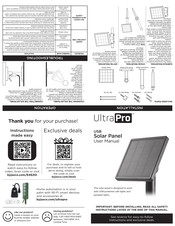 Jasco UltraPro Manual Del Usuario