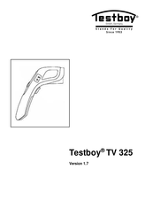 Testboy TV 325 Instrucciones De Empleo