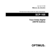 RadioShack Optimus SCP-105 Manual Del Usuario