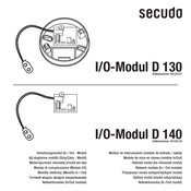 secudo I/O-Modul D 140 Manual Del Usuario