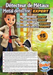 Buki Metal detector Expert Manual Del Usuario