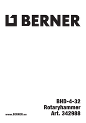 Berner BHD-4-32 Manual De Instrucciones