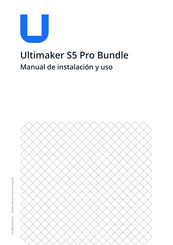 Ultimaker S5 Pro Bundle Manual De Instalacion Y Uso