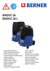 Berner BWDVC 28 L Manual Original