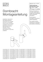 Dornbracht 33 505 661-FF 0010 Instrucciones De Montaje