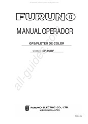 Furuno GP-3500F Manual Operador