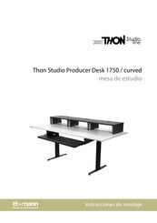 thomann Thon Studio Producer Desk 1750 Instrucciones De Montaje