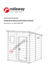 rollaway container ARPCA36 Manual De Instrucciones