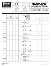 DBI SALA NANO-LOCK 3101619 Manual De Instrucciones