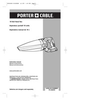 Porter Cable PC1800HV Manual De Instrucciones