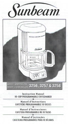 Sunbeam 3258 Manual De Instrucciones