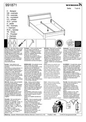 Wiemann 991871 Manual Del Usuario