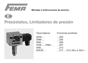 Fema DCM 203 Serie Montaje E Instrucciones De Servicio