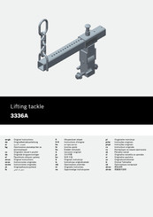 Bosch 3336A Instrucciones Originales