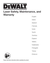 DeWalt DW033 Manual De Instrucciones