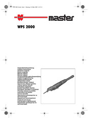 Wurth Master WPS 2000 Manual Original