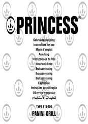 Princess 112400 Instrucciones De Uso