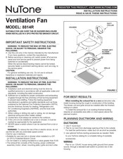 NuTone 8814R Instrucciones De Instalación