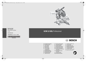 Bosch GCM 12 GDL Professional Manual Original