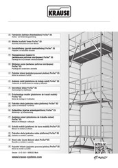 KRAUSE ProTec XS Instrucciones De Montaje Y Utilización