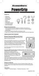 HammerSmith M17509 Manual De Instrucciones