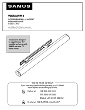 Sanus WSSAWM1 Manual De Instrucciones