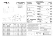 Notável Móveis RACK NT 1030 Manual De Montaje
