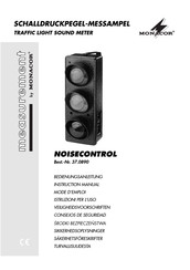 Monacor NOISECONTROL 37.0890 Manual De Instrucciones